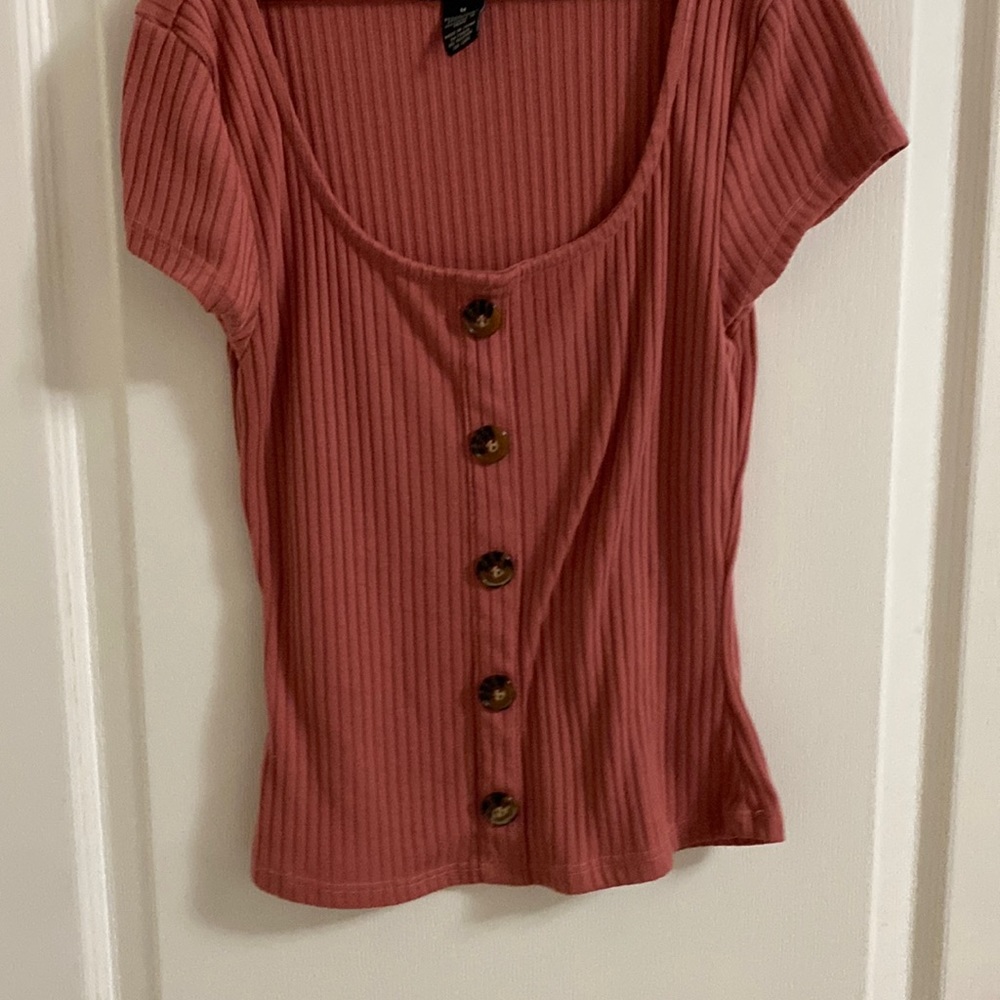 Button up tee